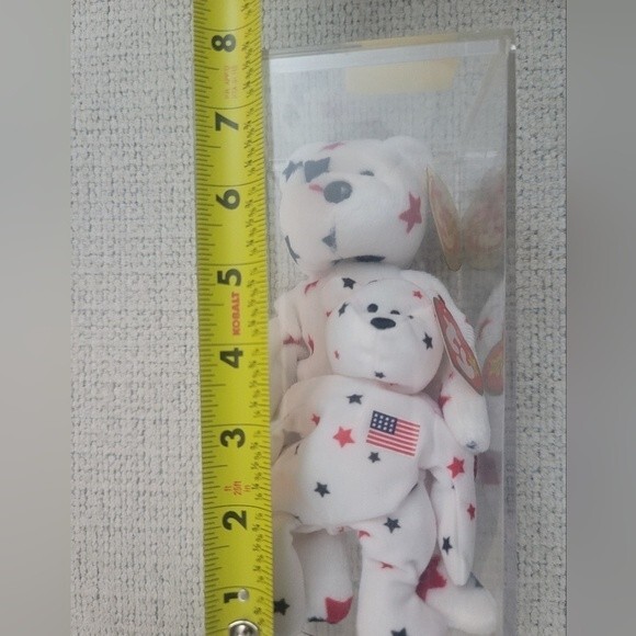 TY Beanie Babie Glory the Bear American Star Collectible Set - Picture 9 of 10